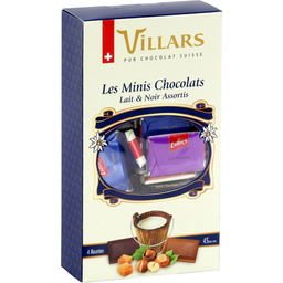 VILLARS Mini chocolats au lait et noir assortis 250g