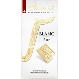 VILLARS Tablette de chocolat blanc dégustation 1 pièce 100g