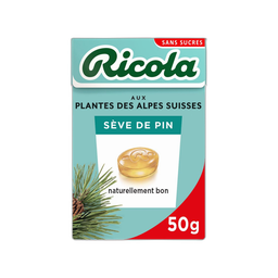 RICOLA Rebuçados Seiva de Pinho com Ervas dos Alpes Suíços 50 g