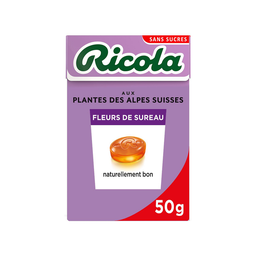 RICOLA Swiss Herb Drops sugar-free elderflower 50 g