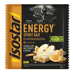 ISOSTAR Barras energéticas multifrutos 60 g