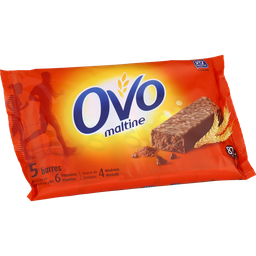OVOMALTINE Barres Céréales Chocolat au Lait