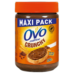 OVOMALTINE Pâte à tartiner crunchy maxi pack 660g