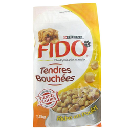 FIDO tendres bouchees poulet 1,5kg