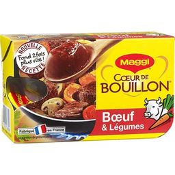 Maggi Coeur De Bouillon Déshydraté Boeuf Légumes 144G