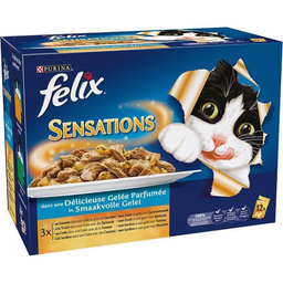 FELIX Pâtée Pour Chat Poissons En Gelée : Les 100 g