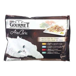 GOURMET Poulet/Boeuf/Poisson 4x85
