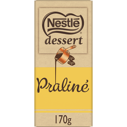NESTLE Dessert Tabette de chocolat au lait praliné La tablette de 170 g