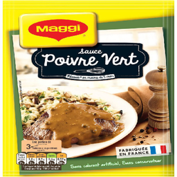 Maggi Sauce Poivre Vert Déshydratée Sans Conservateur Fabriquée En France En Sachet 30G