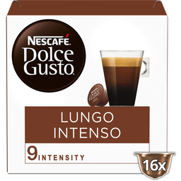 DOLCE GUSTO Cápsulas de café Lungo Intenso 16 cápsulas 144 g