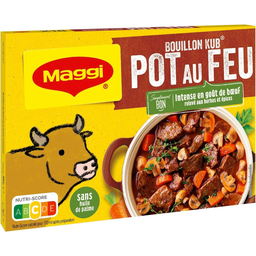 Maggi Bouillon De Pot Au Feu Fabriqué En France 18 Tablettes 180G