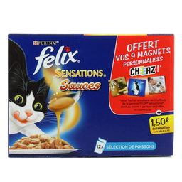 FELIX Sens Sce Poisson 12x100 g