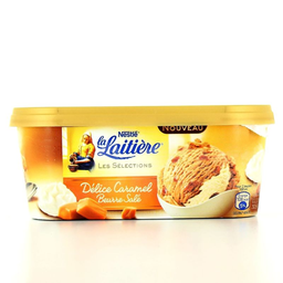 LA LAITIERE Glace Delice Caramel 850 ml