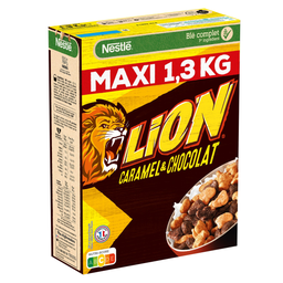 LION Céréales au caramel et chocolat 1,3kg