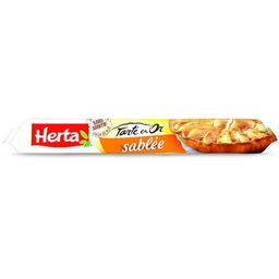HERTA pâte à tarte sablée en or 230g