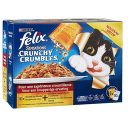 FELIX Crunchy Viandes 10x100 g