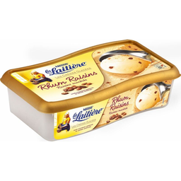 LA LAITIERE Helado Ron Pasas 850 ml