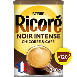 Nestle Café Chicorée Noir Intense Soluble Ricoré 120 Tasses 240G