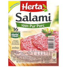 HERTA Salami Dany 16 Tranches 160 g