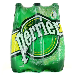 PERRIER Água Mineral Gaseificada 6 x 1 L