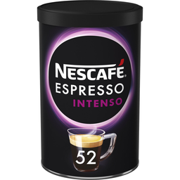 NESCAFE Café soluble espresso intenso 100% arabica intensité 7 52 tasses 95g