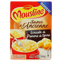 MOUSLINE Puré de Batata 3 x 75 g