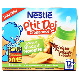 NESTLE ptit dej noiset 2X250ml