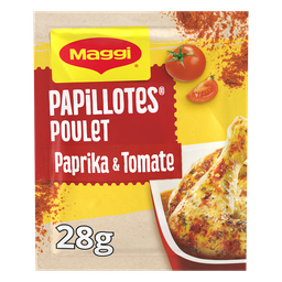 MAGGI Papillotes poulet paprika tomate