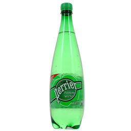 PERRIER bouteille pet eau gazeuze pomme 1l