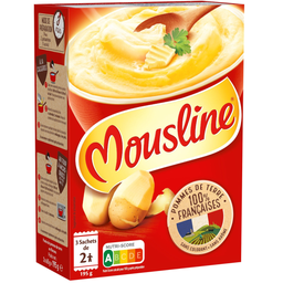 MOUSLINE Puré de batata francesa 3x65g
