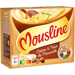 MOUSLINE Puré à moda antiga com natas e noz-moscada 4x31,25g