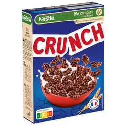 CRUNCH Céréales croustillantes au chocolat 450g