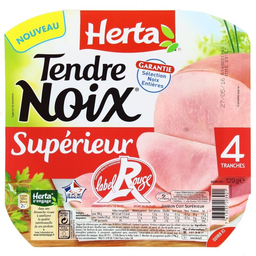 HERTA Jamón Cocido Superior Tendre Noix 120 g