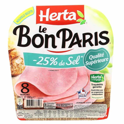 HERTA Le Bon Paris Jamón Cocido 8 Lonchas 280 g
