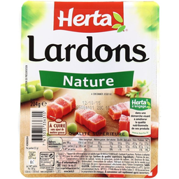 HERTA Lardons Nature 204 g