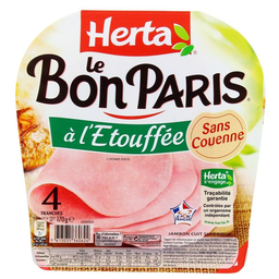 HERTA Jamón de París 4 lonchas 170g