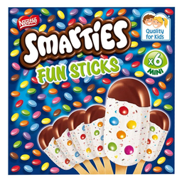 SMARTIES Fun Stick X6 198 g