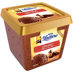 LA LAITIERE Helado de chocolate flor de sal 430 g