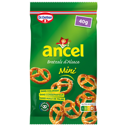 ANCEL Mini bretzels da Alsácia 40 g