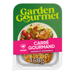 GARDEN GOURMET Carré Gourmand Végétal Tomates et Mozzarella GARDEN GOURMET