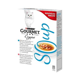 GOURMET Soup: Filetes De Atún-Gambas, Atún-Anchoas 4 x 40 g