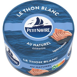 PETIT NAVIRE Thon Entier Blanc au Naturel PETIT NAVIRE