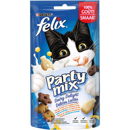 FELIX Friandises Pour Chat Adulte Délices Lactés Lait Yaourt Fromage 60 g