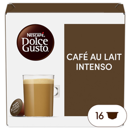 DOLCE GUSTO Cápsulas de café con leche Intenso 160 g