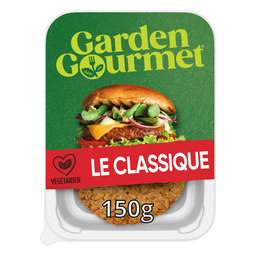 GARDEN GOURMET Végétal Le Classique Soja et Blé 2 pièces 150g