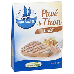 PETIT NAVIRE pave thon nature 120g
