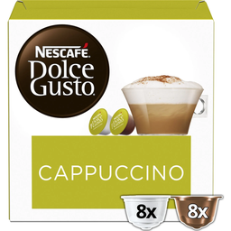 DOLCE GUSTO Café Capsules NESCAFE CAPPUCCINO Brasil, Colombia, Vietnam compatible x16
