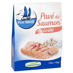 PETIT NAVIRE pave saumon nature petiti 120g