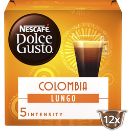 NESCAFE Capsules Dolce Gusto Lungo Colombie Bio 12 capsules 84 g