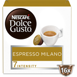 NESCAFE Capsules Compatibles Dolce Gusto Espresso Milano 16 capsules